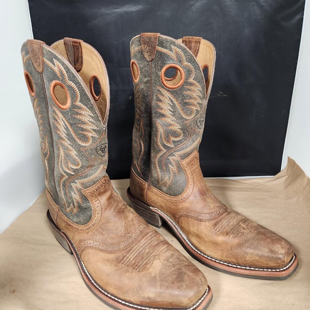 Ariat Men's Boots Size 13 Brown/Black-Square Toe